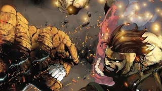 The Mighty Avengers clashes with the Fantastic Four.