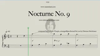 Nocturne No.9 Pt.1 -  Easy Piano  -  Frederic Chopin