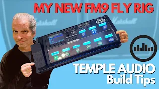 My Temple Audio 2024 Summer Fly Rig Build Tips