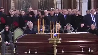 Похорон Жириновського у Москві: тіло політика не показували публіці