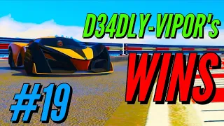 GTA 5 Online - WINS compilation on STUNT RACES (Satisfying moments #19)