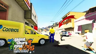 GTA V : MENOR INFRATOR - PRIMEIRA FITA COM O ZÉ DROGUINHA, SERÁ QUE ELE MANDOU BEM? #12