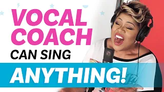 Vocal Coach can Literally Sing Anything - 5 Vocal Registers