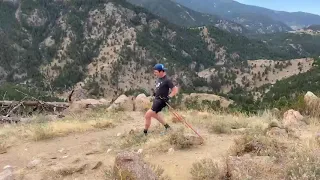 Downhill Pole Technique for Trail and Ultrarunners