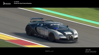 Gran Turismo™SPORT Bugatti Veyron Gr.4  on  Circuit de Spa-Francorchamps