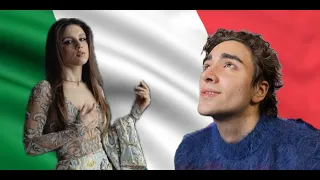 ITALIAN GUY REACTS TO ANGELINA MANGO with " LA RONDINE " | Eurovision 2024, San Remo 2024 - Italy