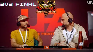 UFA 2022 - FINALE TEAM 3v3 - STREET FIGHTER V CE