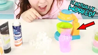 MAKING TINY SLIME WITH TINY MIXER! Slimeatory #435