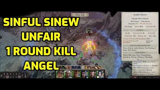 PATHFINDER: WOTR - SINFUL Sinew on Unfair 1 Round Kill- ANGEL