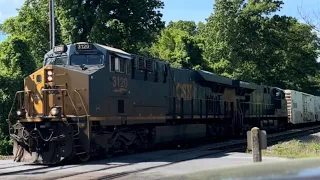 The daily juice express, CSX intermodal