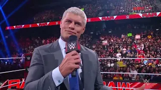 Judgement Day Confronta Cody Rhodes Parte 1 - WWE Raw 25/9/2023