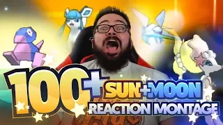 100+ ULTRA EPIC SHINY REACTIONS! POKEMON SUN AND MOON SHINY REACTION MONTAGE!!