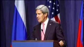 Secretary Kerry Delivers Remarks With Russian Foreign Minister Lavrov