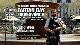 2023 Tartan Observance Craig Weir