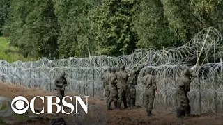 Polish leaders accuse Belarus of "hybrid warfare" as migrants rush to border