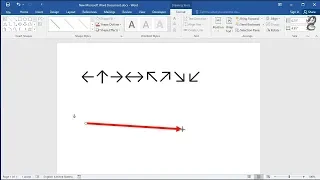 How to Insert Arrows in Word