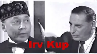 The Hon. Elijah Muhammad interview with IRV KUP