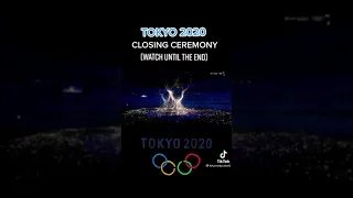 Tokyo Olympic 2020 closing ceremony