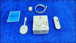 Chromecast with Google TV | World Best 4K HDR HDMI TV Dongle Detailed Unboxing ASMR With Music