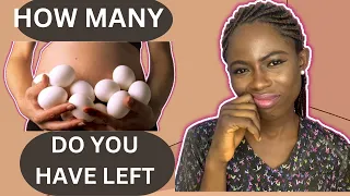 OVARIAN RESERVE:NUMBER OF EGGS IN A WOMAN /HOW CAN LOW EGGS CAUSE INFERTILITY #ovarianreserve