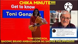 TONI GONZAGA, BAGONG BRAND AMBASSADOR NG SHOPEE PHILIPPINES!!!!