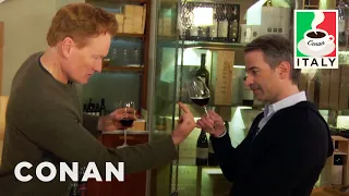 Conan & Jordan Schlansky's Italian Wine Tasting | CONAN on TBS