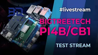 Není Raspberry PI? Mrkneme na alternativu - PI4B/CB1 - TEST & CHILL #livestream