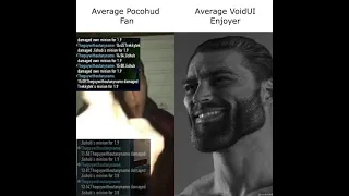 Average Pocohud Fan VS Average VoidUI Enjoyer