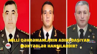 Milli Qəhrəmanların adları verilən məktəblər hansılardır?