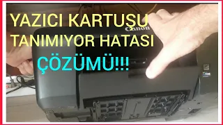 YAZICI KARTUŞU TANIMIYOR HATASI DÜZELTME