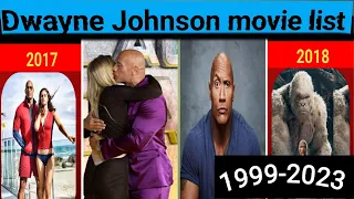 Dwayne Johnson movie list (1999-2023) | the rock movies | the rock total movie | best movies