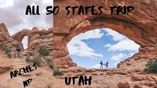 НАЦИОНАЛЬНЫЙ ПАРК АРКИ: что необычного? День 20, Юта || ALL 50 STATES TRIP