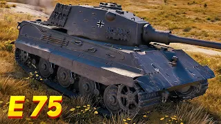 E 75 - 6 Kills, 9,5K Damage | World of Tanks Steppes