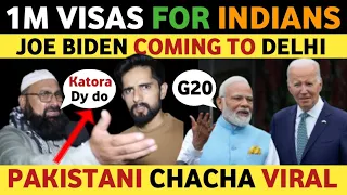 G20 IN DELHI, USA'S BIG ANNOUNCEMENT FOR INDIANS | PAKISTANI PUBLIC REACTION ON INDIA REAL TV