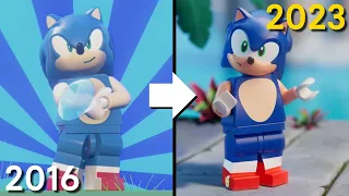 LEGO Sonic Comparison: From Dimensions to Superstars