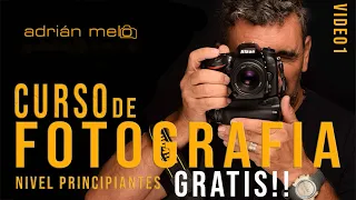 2021 - VIDEO1 - Curso GRATIS de Fotografía Básica -  ISO-DIAFRAGMA -  MODO “A” PRIORIDAD DE APERTURA