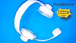 origami paper Headphone || How to make a paper headphone || easy steps