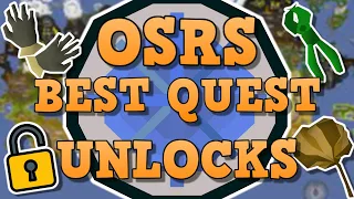 OSRS TOP 10 Best Quest Unlocks | Essential Quests