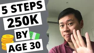 FIVE STEPS TO $250,000 BY AGE30 | Find out how you can also do it!