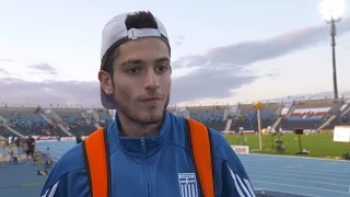 IAAF WU20 Championships Bydgoszcz 2016 Long Jump men Final Silver Miltiádis TENTÓGLOU GRE