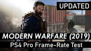 Call of Duty: Modern Warfare (2019) on PS4 Pro [Frame-Rate Test] / UPDATED