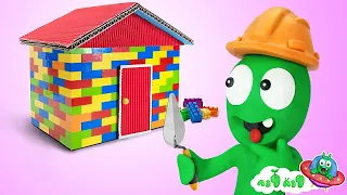 Lego House Vs. Cookies House | Cartoon for kids | Kids Cartoon | Funny Videos for toddlers