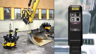 engcon QSC - Standardized quick hitch operation improves safety