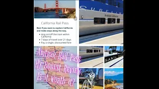 #Amtrak #Amtrakrailpass  My HONEST review of Amtrak's Rail Pass. Is it even worth it? MUST SEE!