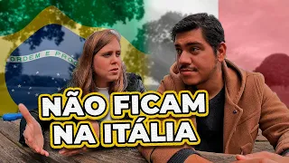 BRASILEIROS ESTÃO INDO EMBORA DA ITÁLIA: ENTENDA O PORQUÊ!