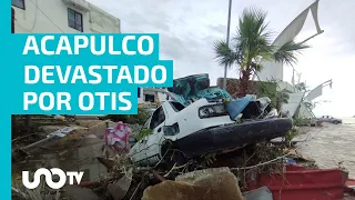 Imágenes de daños en Acapulco tras el paso de Otis