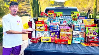 Surprising FaZe Rug with $10,000 Worth of CANDY!!