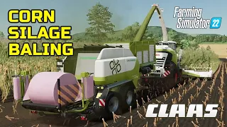 Corn Silage Baling - Best Harvester Claas Jaguar 960 Terra Trac - Farming Simulator 22