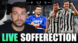 Lo ammetto: mi avete fatto SOFFRIRE ed INCAZZARE (ma vi amo lo stesso) | Live Reaction Juve Samp 3-2