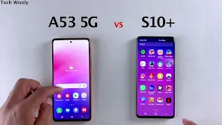 SAMSUNG A53 5G vs S10+ | SPEED TEST